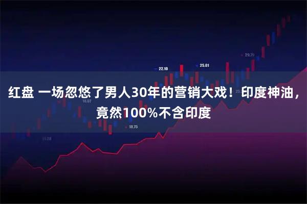红盘 一场忽悠了男人30年的营销大戏！印度神油，竟然100%不含印度